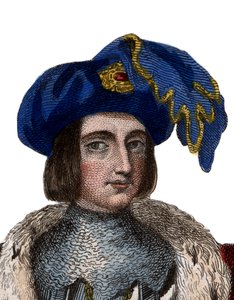 Retrato de Juan de Orleans, Conde de Dunois (Bastardo de Orleans) (1402-1468) de French School